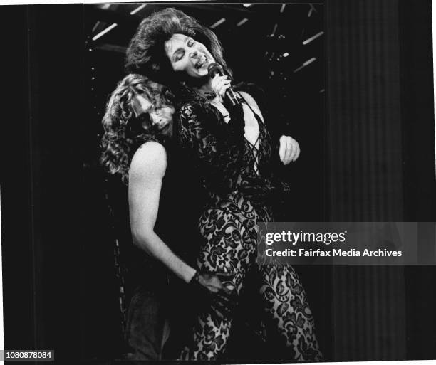 Cher in Concert at the entertainment Centre.Among the singer/actress's entourage of 100 is a Cher impersonator. His name is John Elgin Kenn and,...
