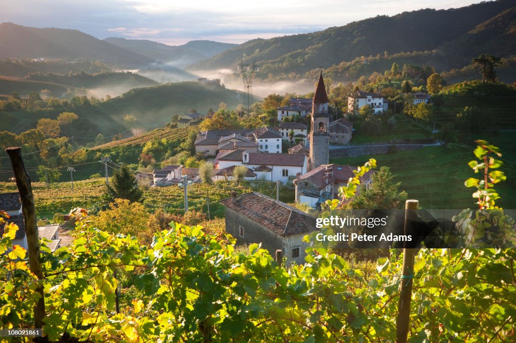 Rolle Village & Prosecco Vineyards, Veneto, Italy