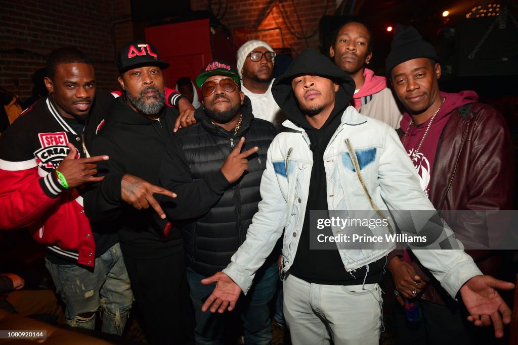 Khujo Rapper Rapper FLY, Khujo, Big Boi, T.I., Slimm Calhoun and Ray Murray attend ...
