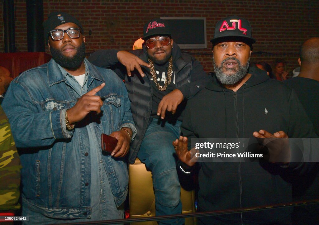 Khujo Rapper Rapper Killer Mike, Big Boi and Khujo attend A Craft Syndicate Music ...