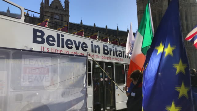 GBR: UK Factions Rally As Brexit Vote Is Postponed