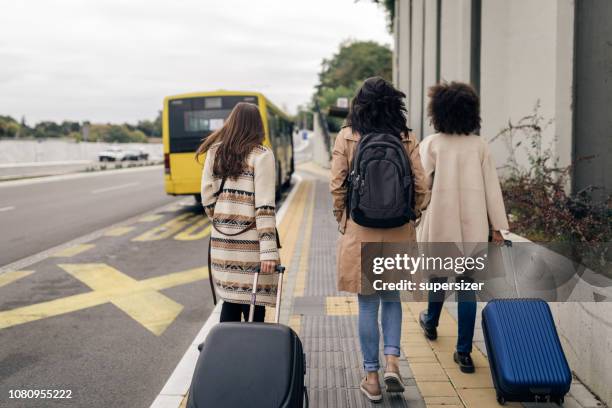 31 Friends Catching Bus Stock Photos, High-Res Pictures, and Images ...