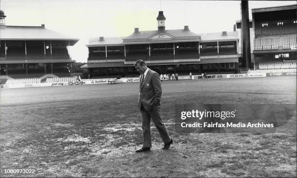 English Rugby League team official team photograph session at SCG.English coach, Frank Myler takes a trip don memory lane as he is pictured in the...