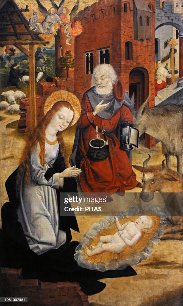 The Nativity of Christ by a North German painter (late 15th century).