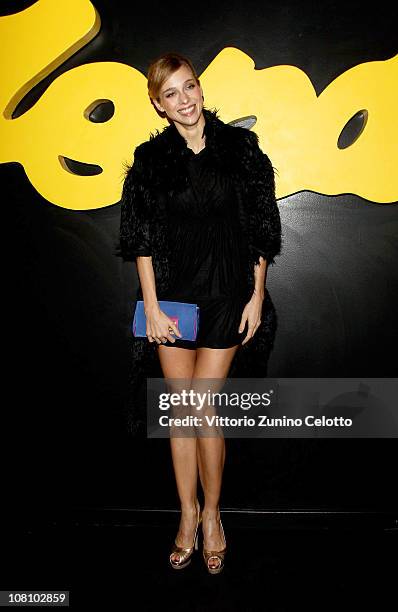 Nora Mogalle attends the Fendi O' Party during Milan Fashion Week Menswear A/W 2011 on January 17, 2011 in Milan, Italy.