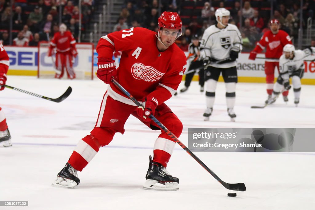 Los Angeles Kings v Detroit Red Wings