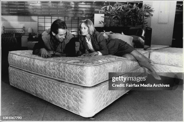 Beds..First, test your bed, at Dj's at DJ's, the VIP.. . . Artes Studio. The Alanda Letto. July 5, 1985. .