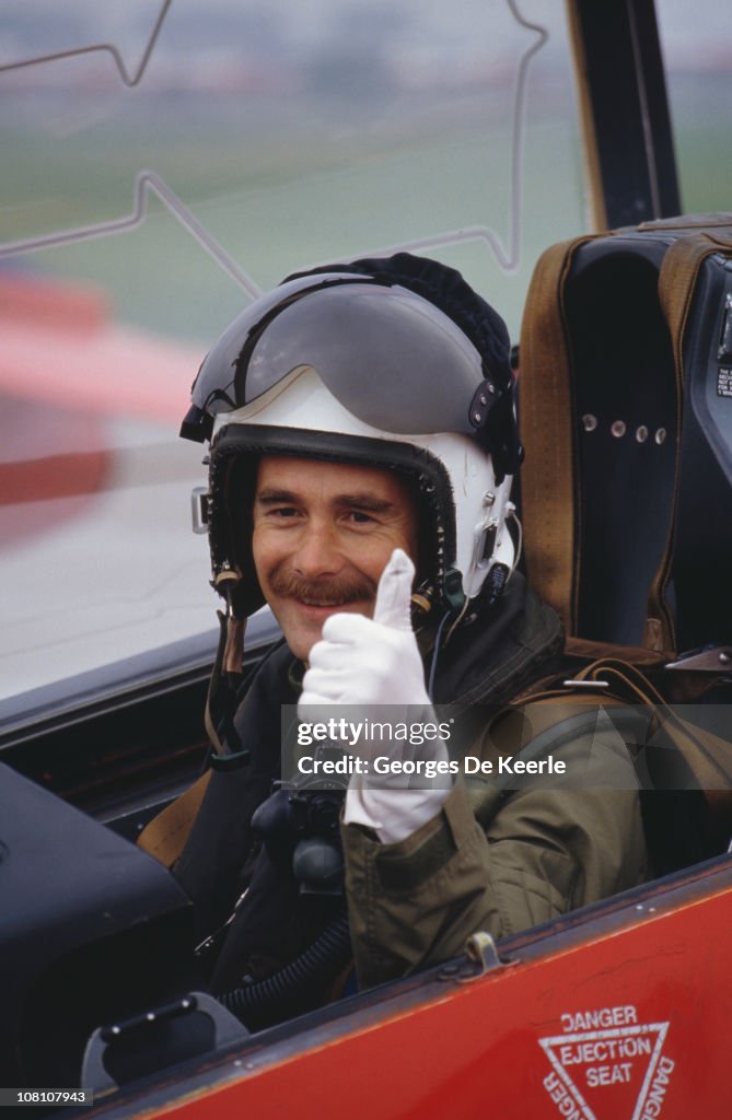 Mansell With Red Arrows