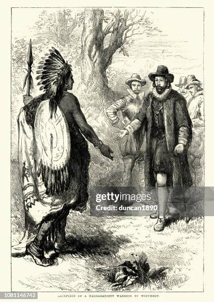 Canonicus 26 Narragansett Indian Tribe Stock Photos, High-Res Pictures, and ...