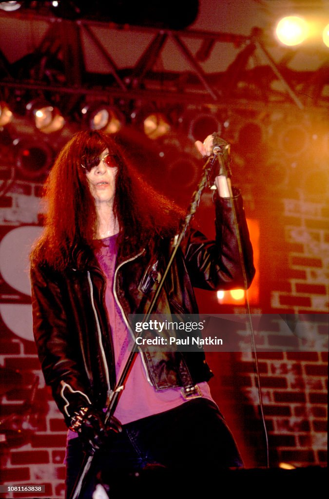 Joey Ramone On Stage