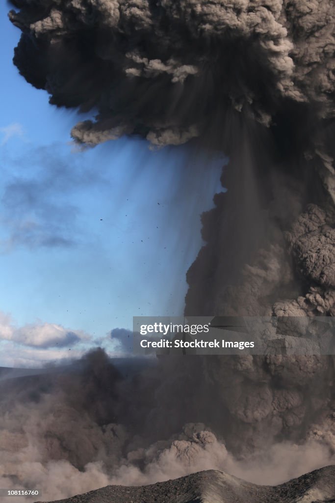 May 10, 2010 - Eyjafjallajkull eruption, Summit crater, Iceland.