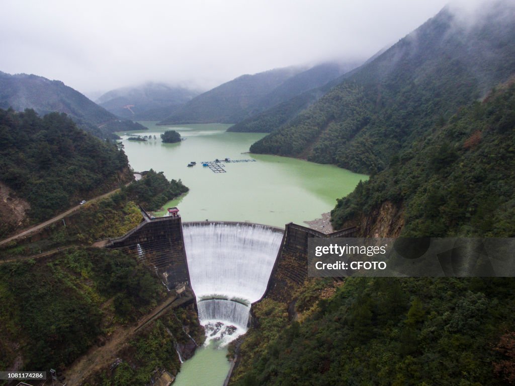 Reservoir Flood Discharge Fan in Guangxi,China