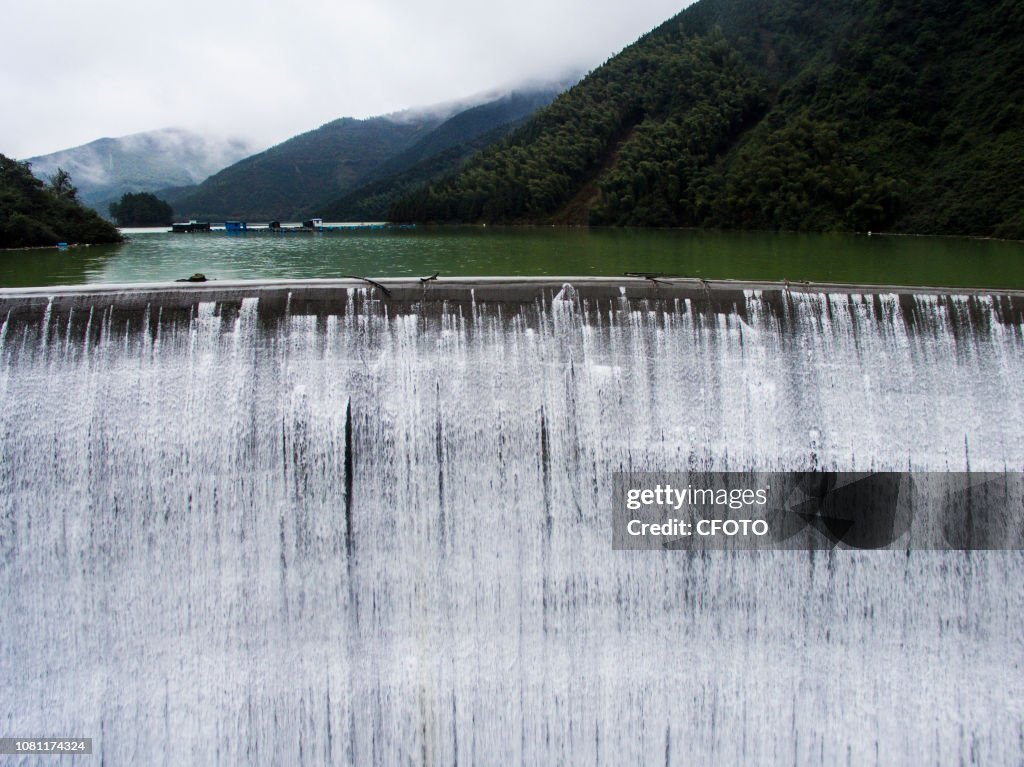 Reservoir Flood Discharge Fan in Guangxi,China