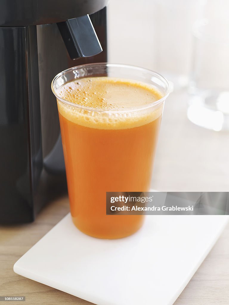 Glass of Carrot Juice
