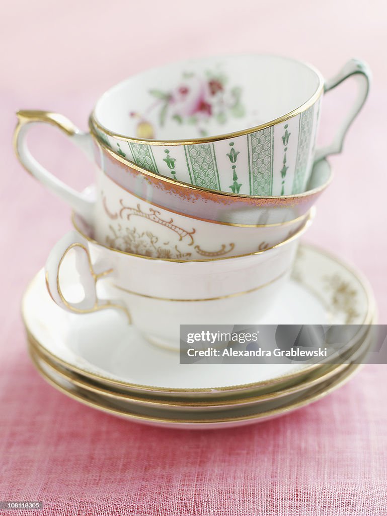 Stack of Teacups