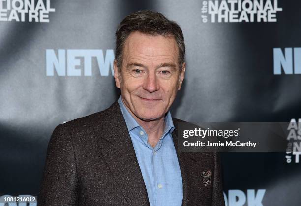 Bryan Cranston attends The American Associates Of The National Theatre Celebrate "Network" at The Rainbow Room on January 11, 2019 in New York City.