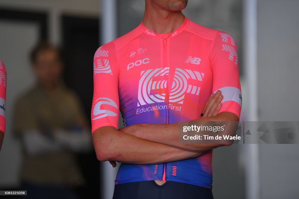 EF Education First Pro Cycling Team 2019 - Rapha New Jersey Presentation