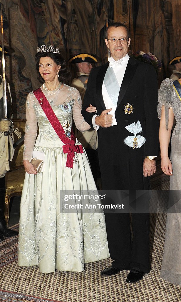 Swedish Royals Host State Visit From Estland - Day 1