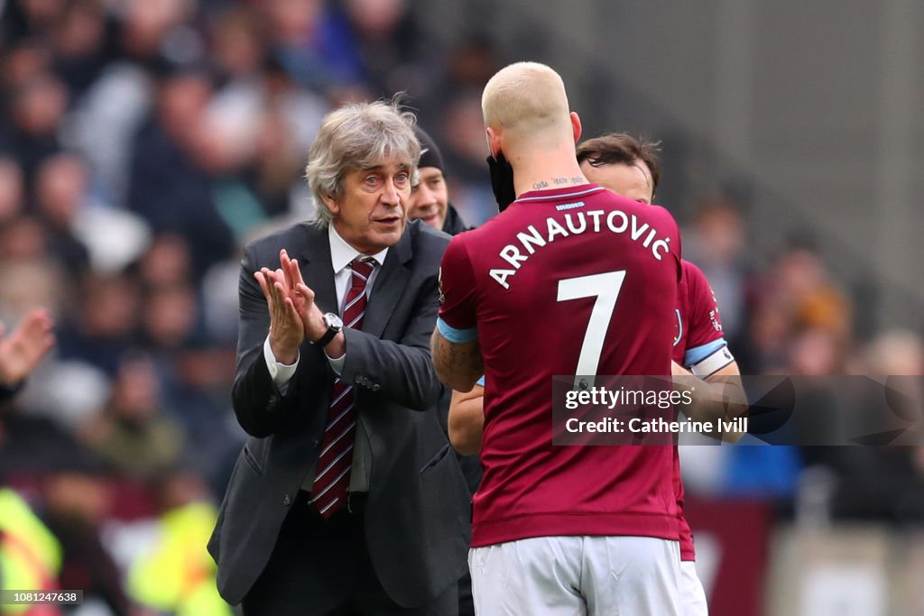 West Ham United v Arsenal FC - Premier League