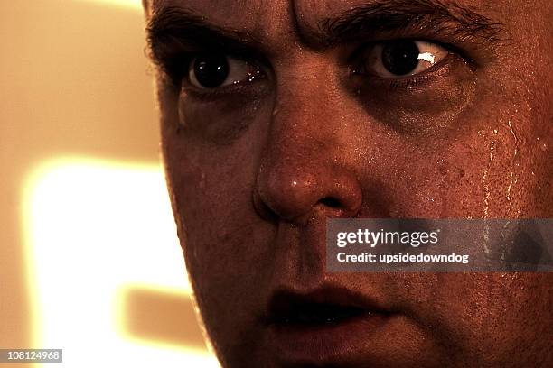 blood, sweat and fear - sweating stock pictures, royalty-free photos & images