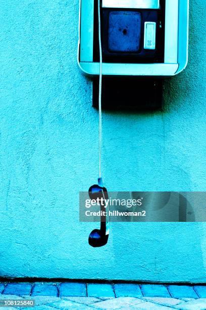 pay phone: cross processed - pay phone stock pictures, royalty-free photos & images
