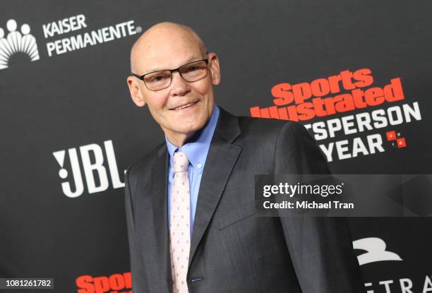 James Carville attends Sports Illustrated Sportsperson of The Year Awards held at The Beverly Hilton Hotel on December 11, 2018 in Beverly Hills,...
