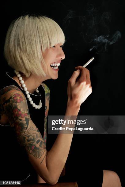 Smoke Fun High-Res Stock Photo