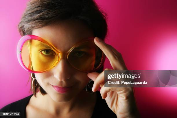 funny disguise sunglasses - big cool attitude stock pictures, royalty-free photos & images