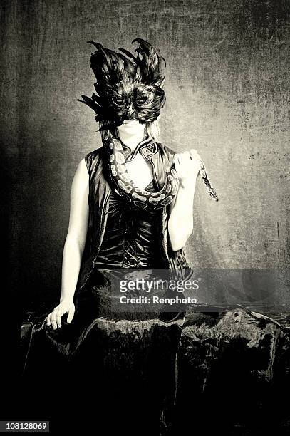 portrait of macabre - ugly black women stock pictures, royalty-free photos & images