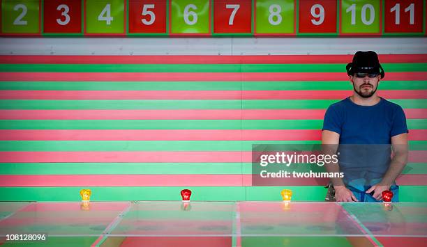 carnival game stand - fairground stall stock pictures, royalty-free photos & images