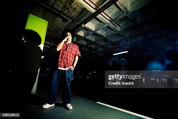 in the dark - rapper isolated stock pictures, royalty-free photos & images
