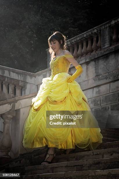 Princess On Railing 157 Young Princess Up The Stairs Stock Photos, High-Res Pictures, and ...