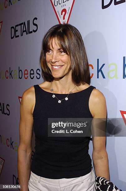Wendie Malick during Details Magazine and GUESS? Host I Heart Huckabees Premiere - Red Carpet at The Grove in Los Angeles, California, United States.