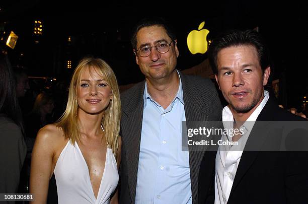 Naomi Watts, Tom Rothman, chairman of Fox Filmed Entertainment and Mark Wahlberg