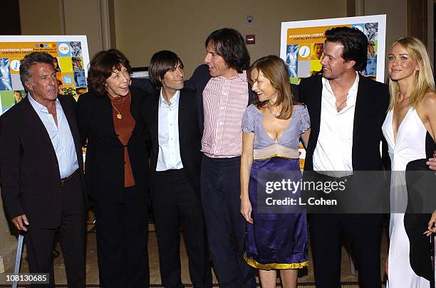 Dustin Hoffman, Lily Tomlin, Jason Schwartzman, David O. Russell, Isabelle Huppert, Mark Wahlberg and Naomi Watts