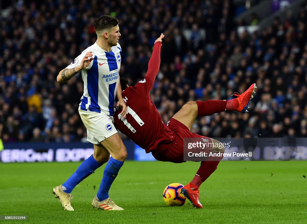 Brighton & Hove Albion v Liverpool FC - Premier League