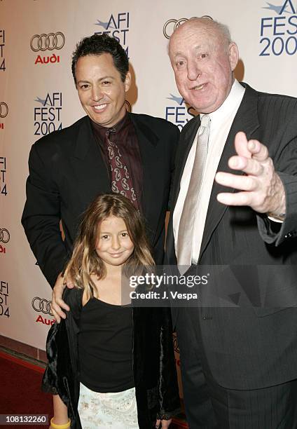 Dodd Darin, Alexa Darin and Steve Blauner during 2004 AFI Film Festival - Beyond The Sea Premiere - Opening Night Gala - Red Carpet at Cinerama Dome...