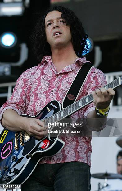 Roland Orzabal of Tears For Fears during KROQ & Miller Lite Island Invasion 4 - Concert at Glen Helen Hyundai Pavillion in Devore, California, United...