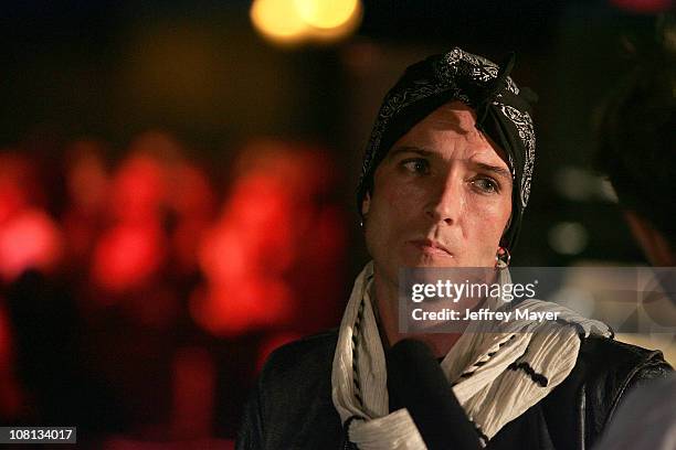 Scott Weiland of Velvet Revolver during Velvet Revolver Takes Over Sunset Blvd with Surprise Concert - October 13, 2004 at Sunset Blvd in Los...