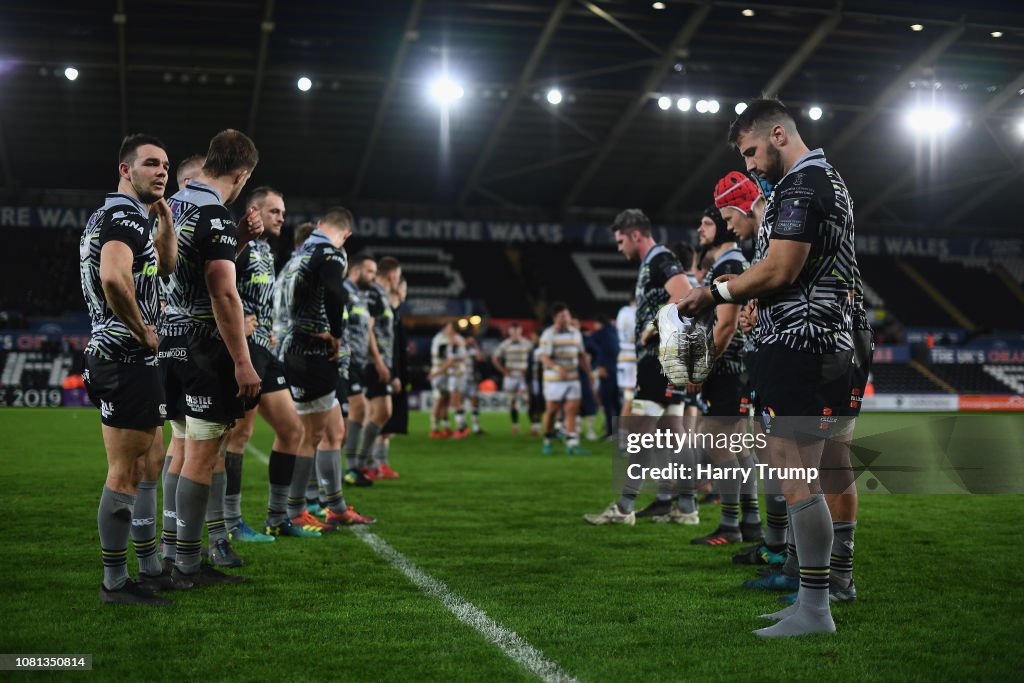 Ospreys v Worcester Warriors - European Challenge Cup