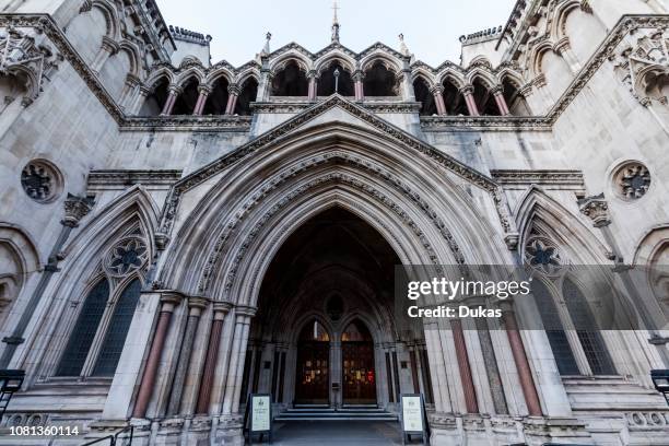 England, London, Fleet Street, Royal Courts of Justice