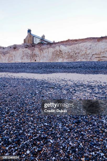 England, East Sussex, Eastbourne, South Downs National Park, The Seven Sisters Cliffs at Birling Gap