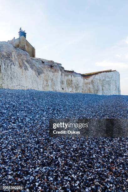 England, East Sussex, Eastbourne, South Downs National Park, The Seven Sisters Cliffs at Birling Gap