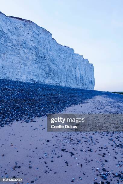 England, East Sussex, Eastbourne, South Downs National Park, The Seven Sisters Cliffs at Birling Gap