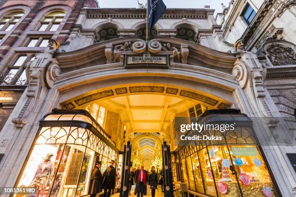 England, London, Burlington Arcade