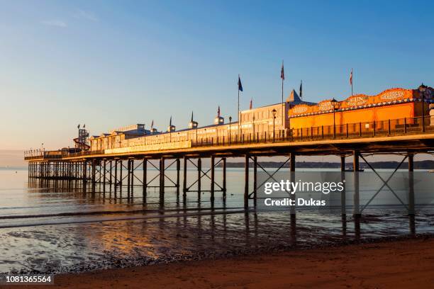 England, Devon, Paignton Pier and Beach