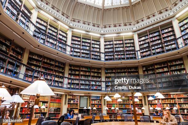 England, London, The City, King's College, The Maughan Library, The Round Reading Room