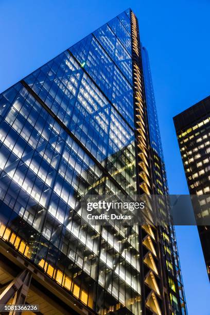 England, London, City of London, Leadenhall Street, The Leadenhall Building aka The Cheesegrater