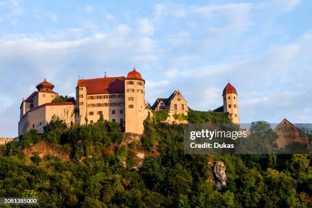 Germany, Bavaria, Romantic Road, Harburg, Harburg Castle