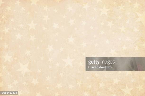 illustrations, cliparts, dessins animés et icônes de beige pâle grunge jauni léger brun délavé vector illustration d’un partie étoilée de fond illustration couleur vertical vintage - beige